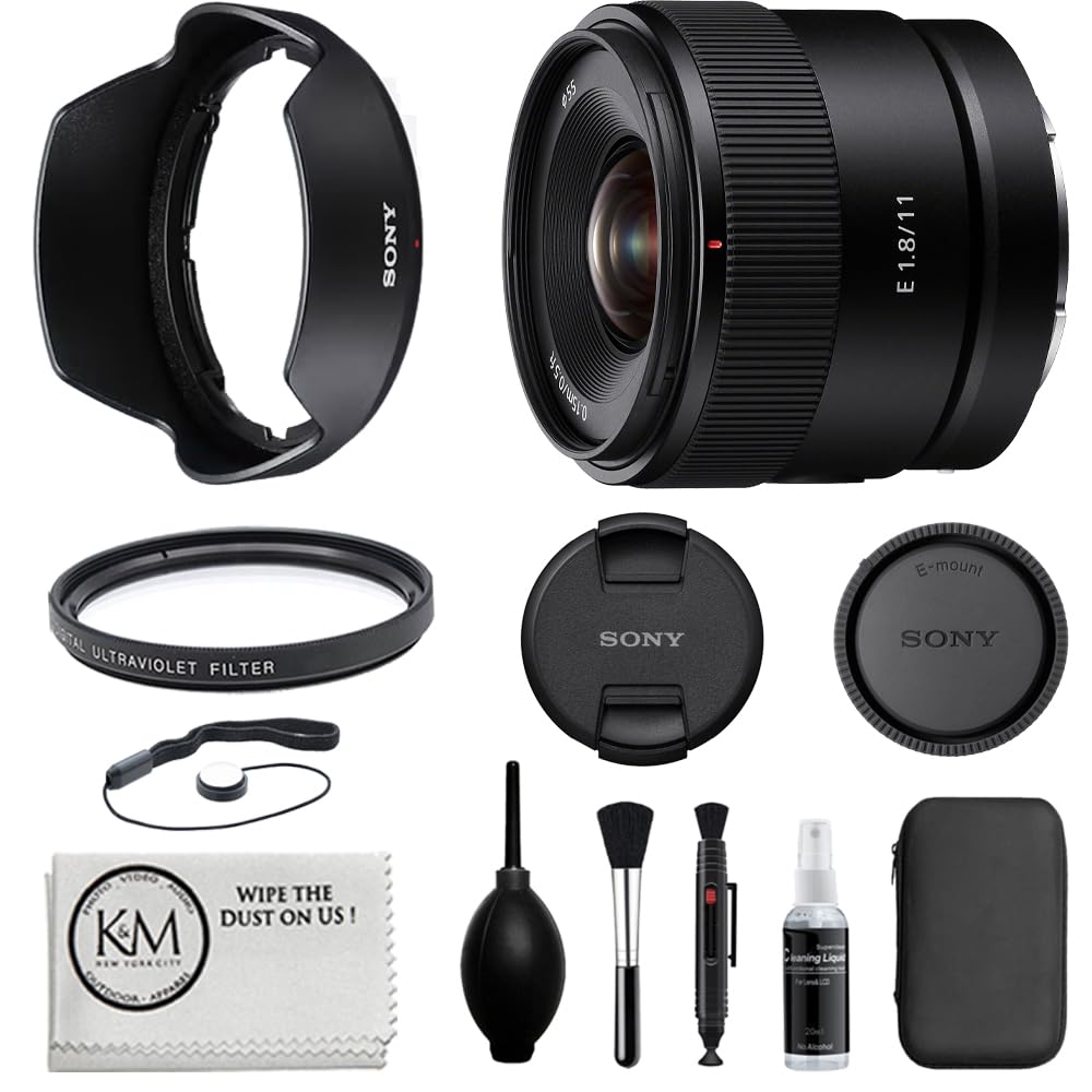 11mm Ultra-Wide Prime Lens with F1.8 Aperture, Fast Autofocus & Low Focus Breathing for Video & Photography