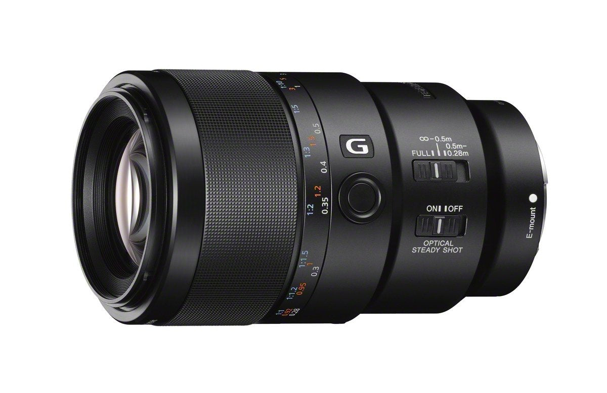 90mm Macro Prime Lens for Sony Full-Frame Cameras, F2.8, Optical Stabilization & High-Resolution G Series Optics
