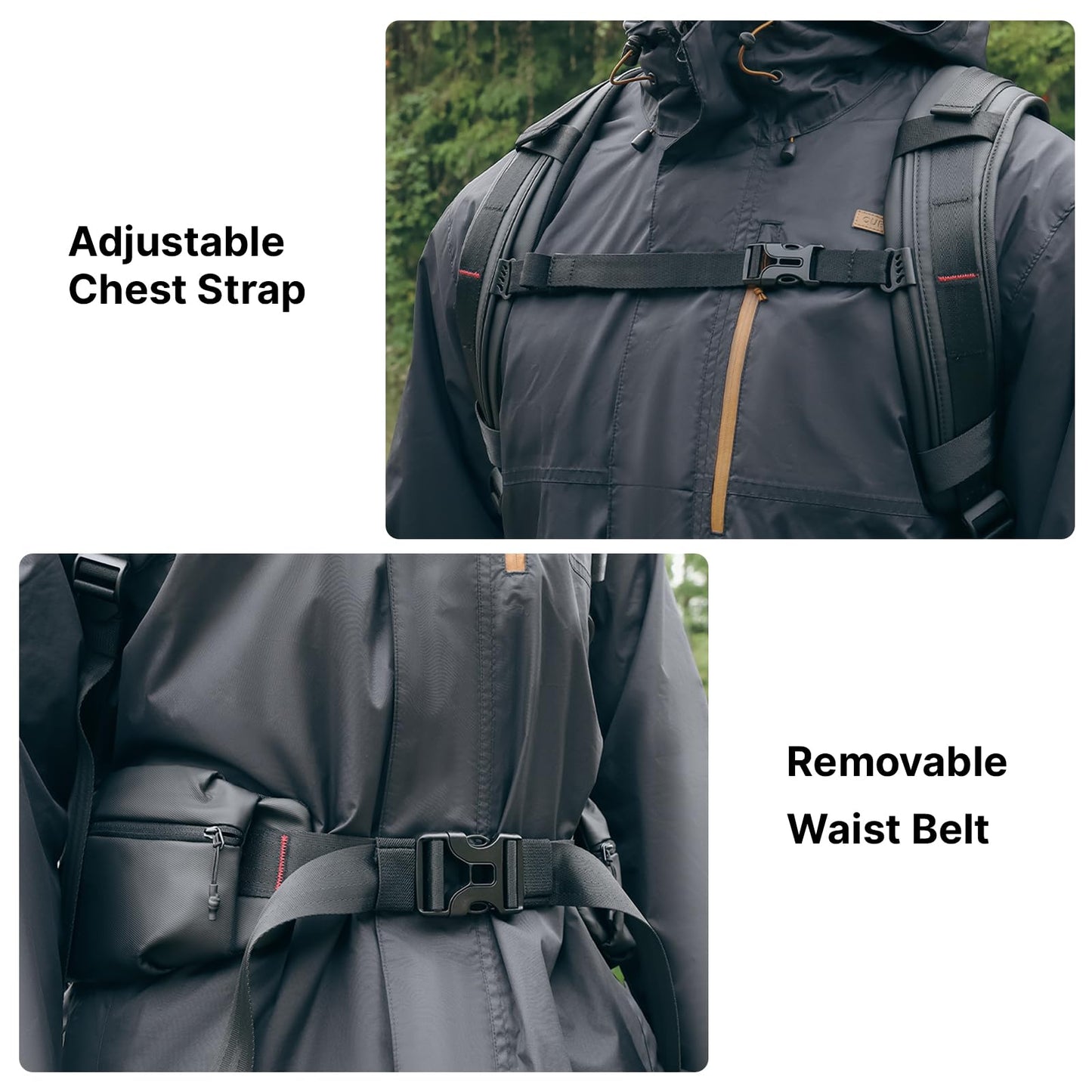 35L Hardshell Camera Backpack with Anti-Theft Design, Waterproof Protection & Laptop Compartment for Travel Photography