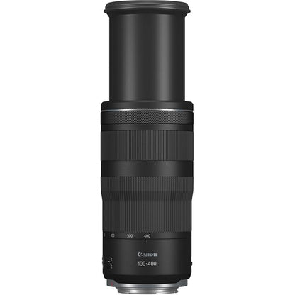 Canon RF 100-400mm f/5.6-8 IS USM Lens | Lightweight Telephoto Zoom with Optical Image Stabilization, Fast Nano USM AF & Compact Design | For Wildlife & Sports Photography (5050C002) + 64GB Card + Bag