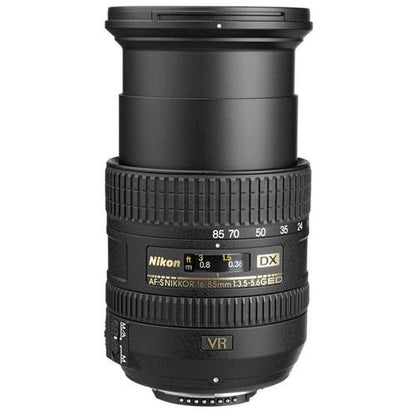 Standard Zoom Lens with 16–85mm Range, Vibration Reduction & Autofocus for DSLR Cameras