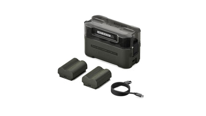 Portable Battery Charging Station for Camera Batteries, Multi-Slot Fast Charging Hub for Photography Gear