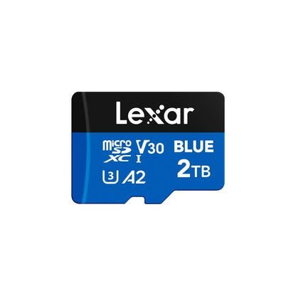 microSDXC Memory Card with Adapter, High-Speed UHS-I Performance for Mobile & Camera Use