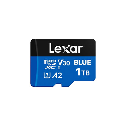 microSDXC Memory Card with Adapter, High-Speed UHS-I Performance for Mobile & Camera Use