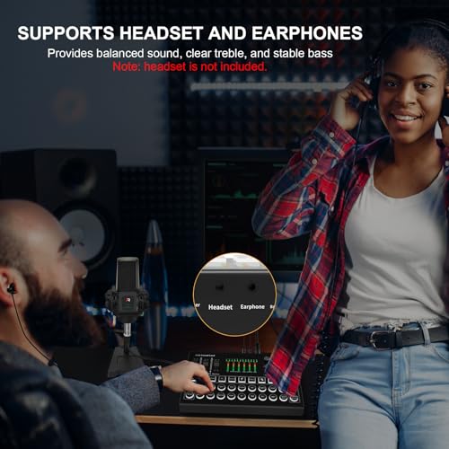 All-in-One Podcast Equipment Bundle with Condenser Microphone, Audio Mixer & Portable Recording Kit for Streaming & Content Creation