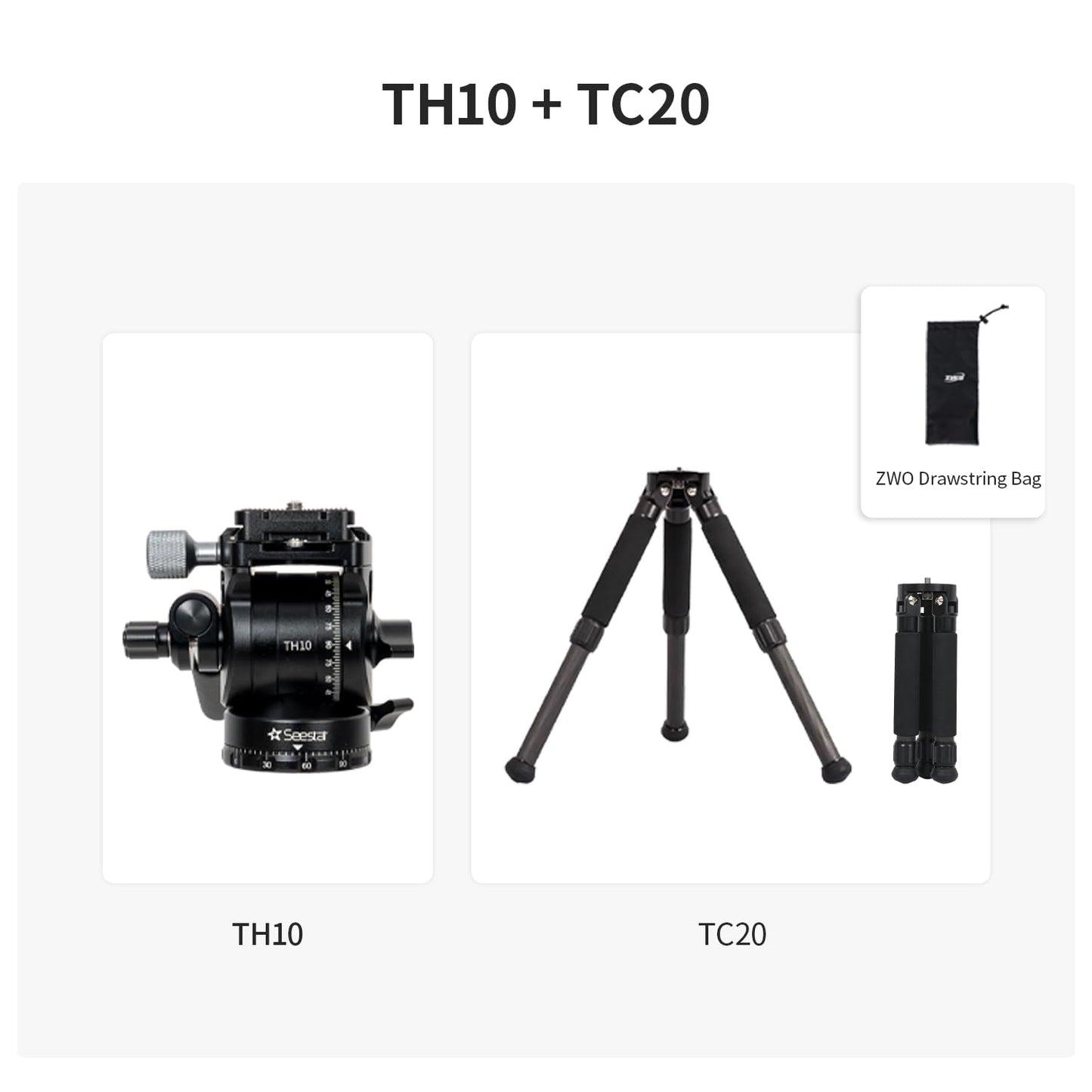 Tripod Head for Smart Telescopes with Precision Control & Stable Mounting System