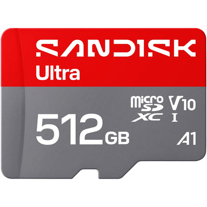 MicroSD Memory Card with Adapter, High-Speed UHS-I, Full HD & A1 Performance