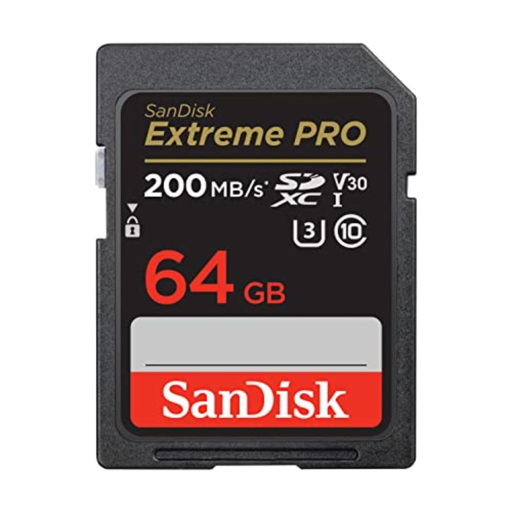 High-Performance SD UHS-I Memory Card for Camera, 4K Video & Fast Read/Write Speed