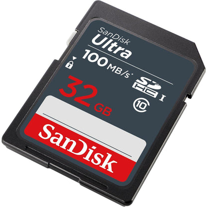 32GB SDHC Memory Card, High-Speed 100MB/s Performance for Camera & Full HD Recording