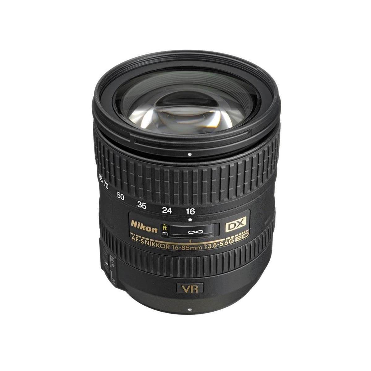 Standard Zoom Lens with 16–85mm Range, Vibration Reduction & Autofocus for DSLR Cameras