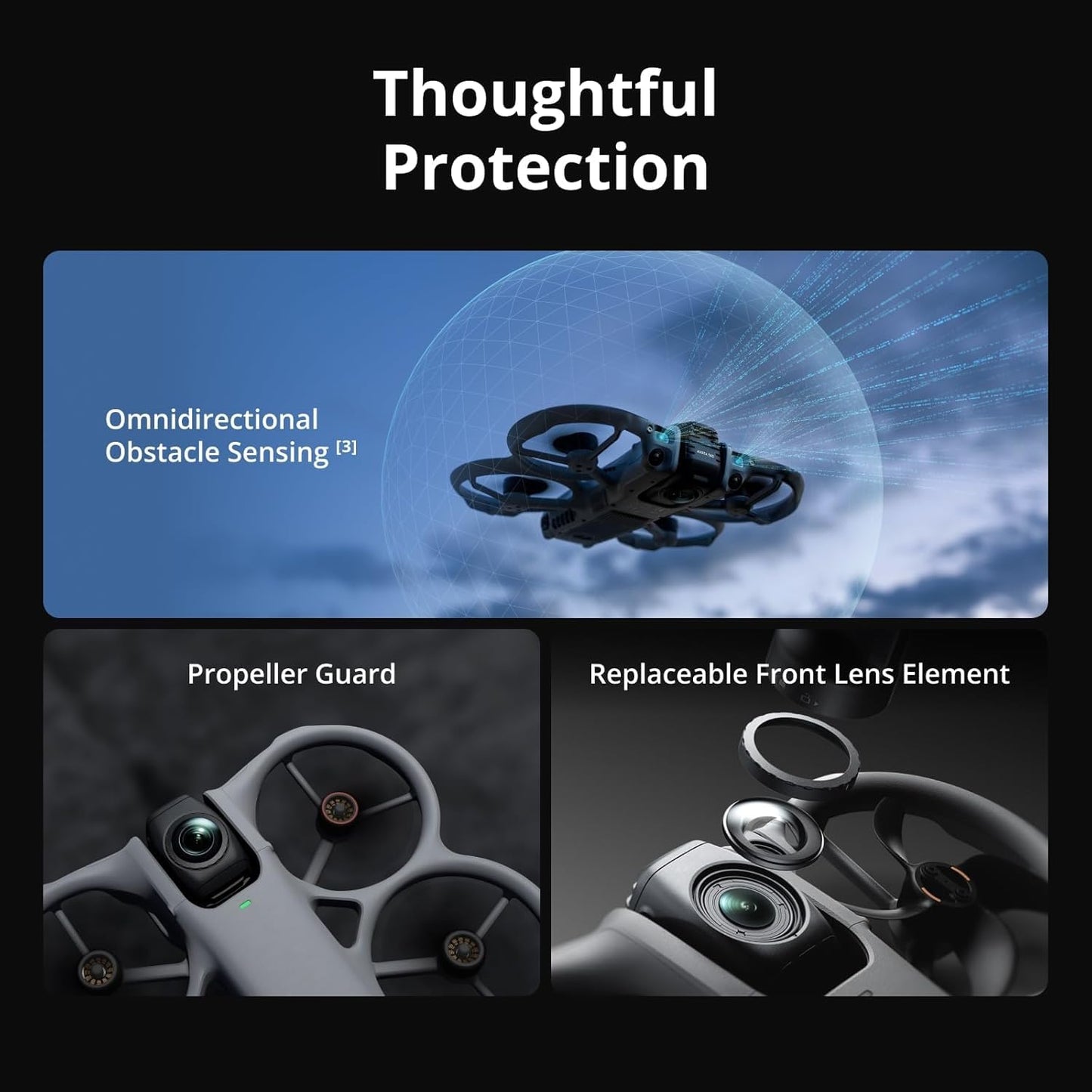 FPV Drone with 360° 4K Camera, Dual Battery Bundle, Controller & Storage Card Kit