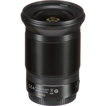 Ultra-Wide Prime Lens for Nikon Z Series Mirrorless Cameras, Large Aperture S-Series Optics