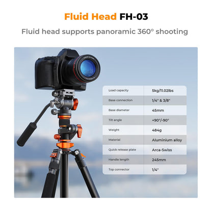 Overhead Camera Tripod for Top-Down Photography & Content Creation