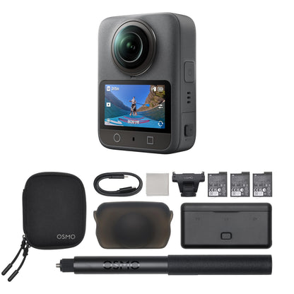 360 Action Camera with 8K Video, Stabilization & 360° Capture