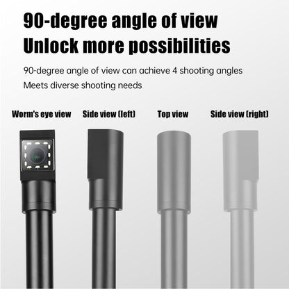 18mm Ultra Macro Probe Lens with 2X Magnification, 90° Angle View & Waterproof Design