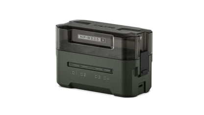 Portable Battery Charging Station for Camera Batteries, Multi-Slot Fast Charging Hub for Photography Gear