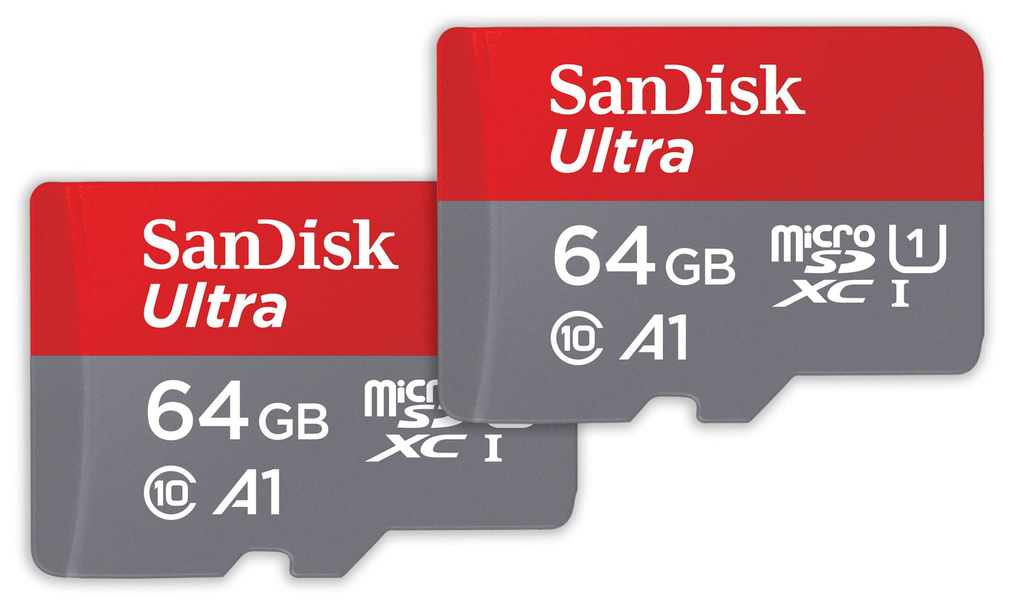 MicroSD Memory Card with Adapter, High-Speed UHS-I, Full HD & A1 Performance