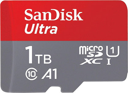 MicroSD Memory Card with Adapter, High-Speed UHS-I, Full HD & A1 Performance