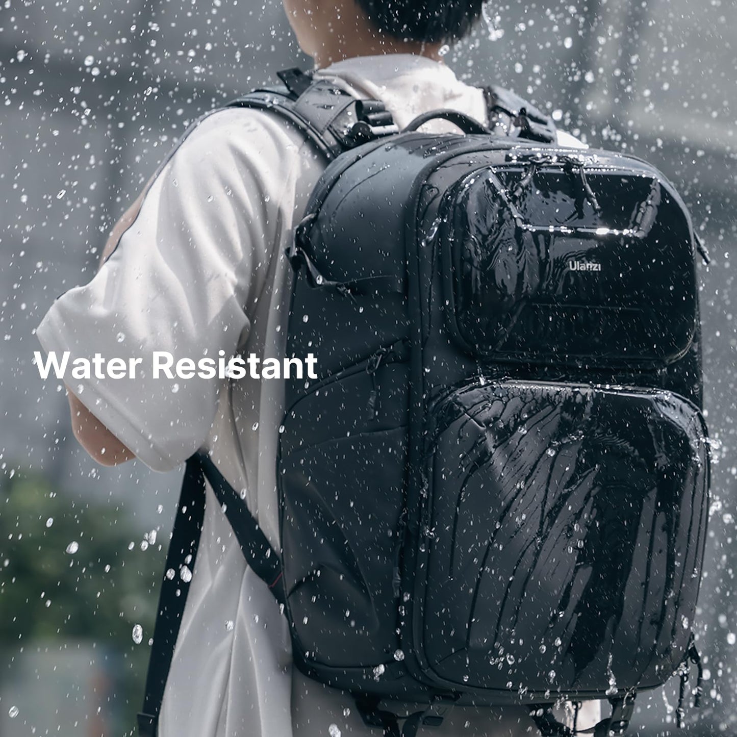 35L Hardshell Camera Backpack with Anti-Theft Design, Waterproof Protection & Laptop Compartment for Travel Photography