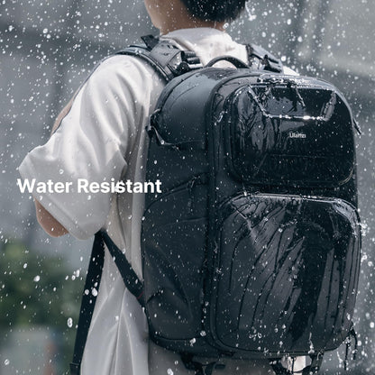35L Hardshell Camera Backpack with Anti-Theft Design, Waterproof Protection & Laptop Compartment for Travel Photography