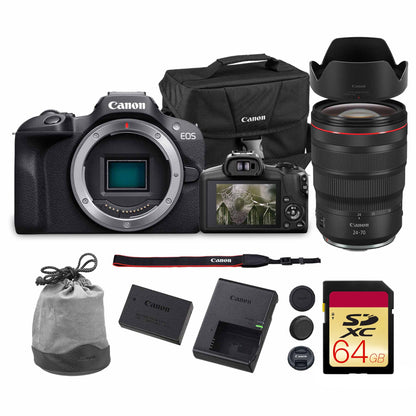 Mirrorless Travel Bundle with Compact Body & Accessories Kit