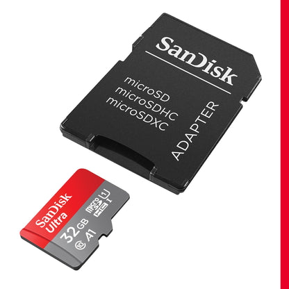 MicroSD Memory Card with Adapter, High-Speed UHS-I, Full HD & A1 Performance
