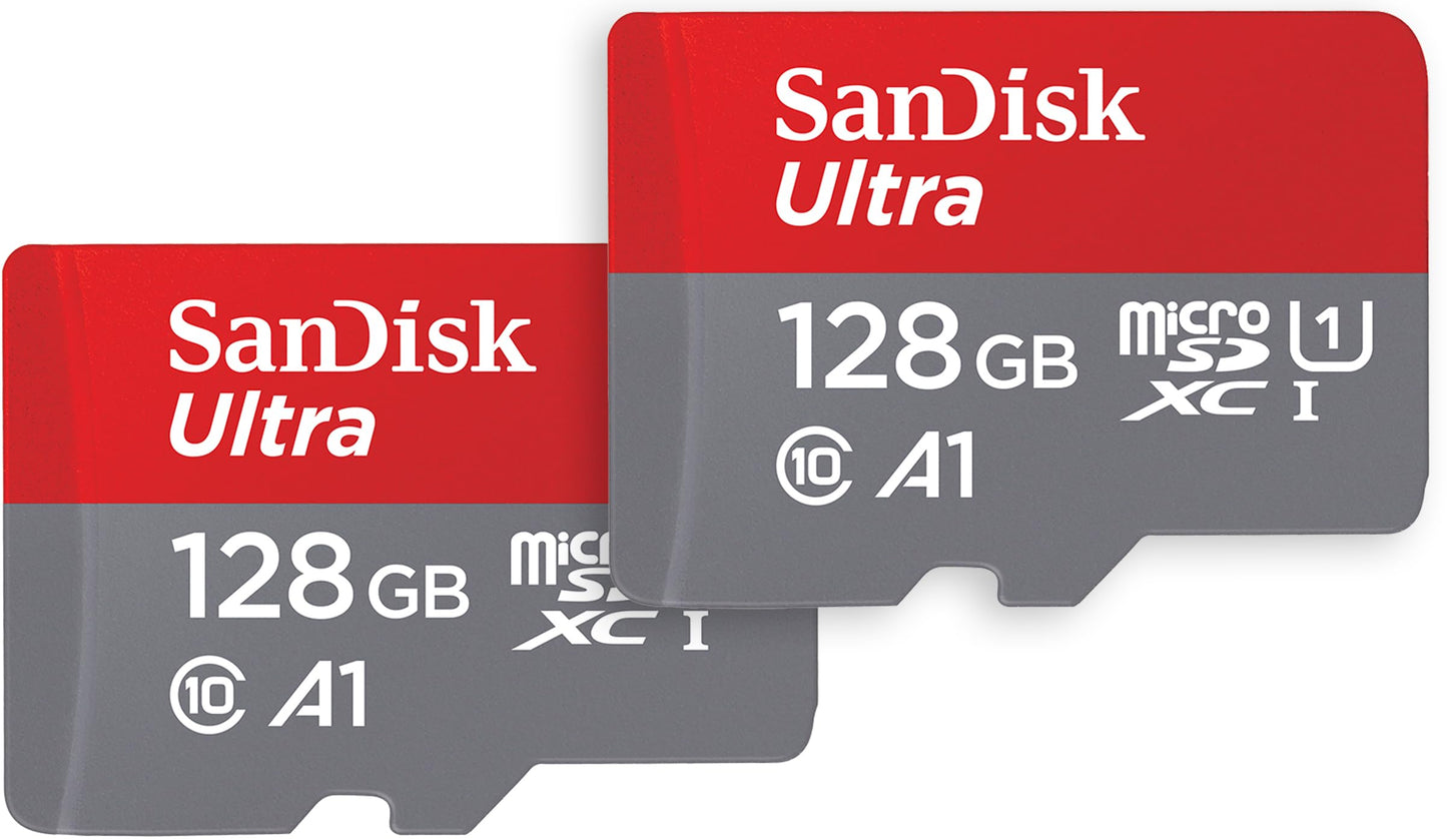 MicroSD Memory Card with Adapter, High-Speed UHS-I, Full HD & A1 Performance