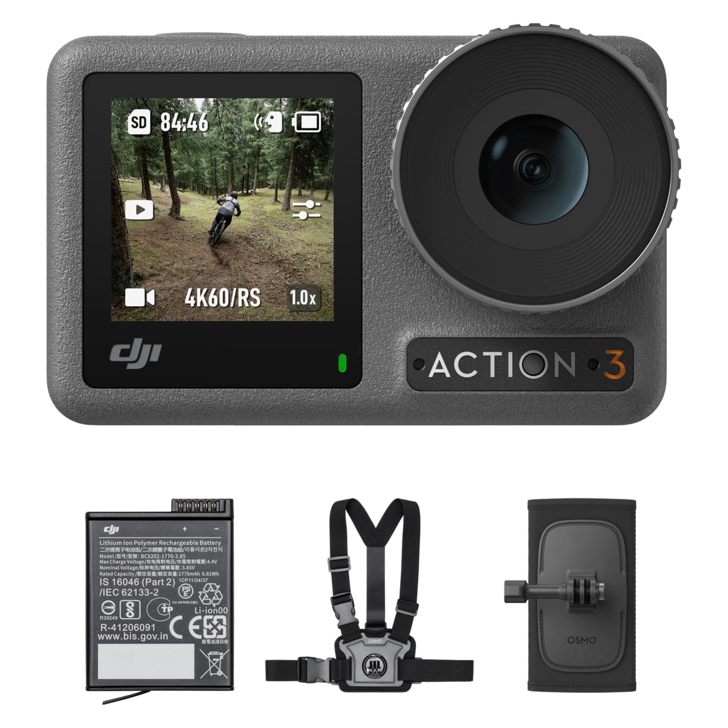 360 Action Camera with 8K Video, Stabilization & 360° Capture