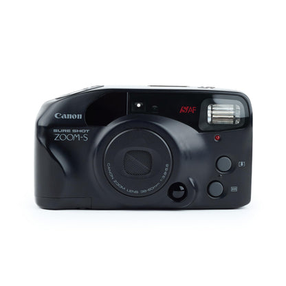 35mm Point-and-Shoot Film Camera with Zoom Lens, Built-in Flash & Auto Film Advance