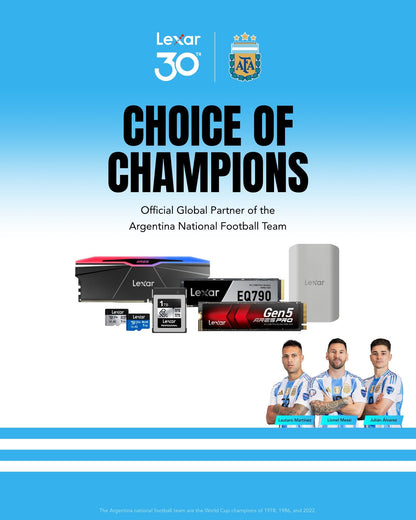 microSDXC Memory Card with Adapter, High-Speed UHS-I Performance for Mobile & Camera Use