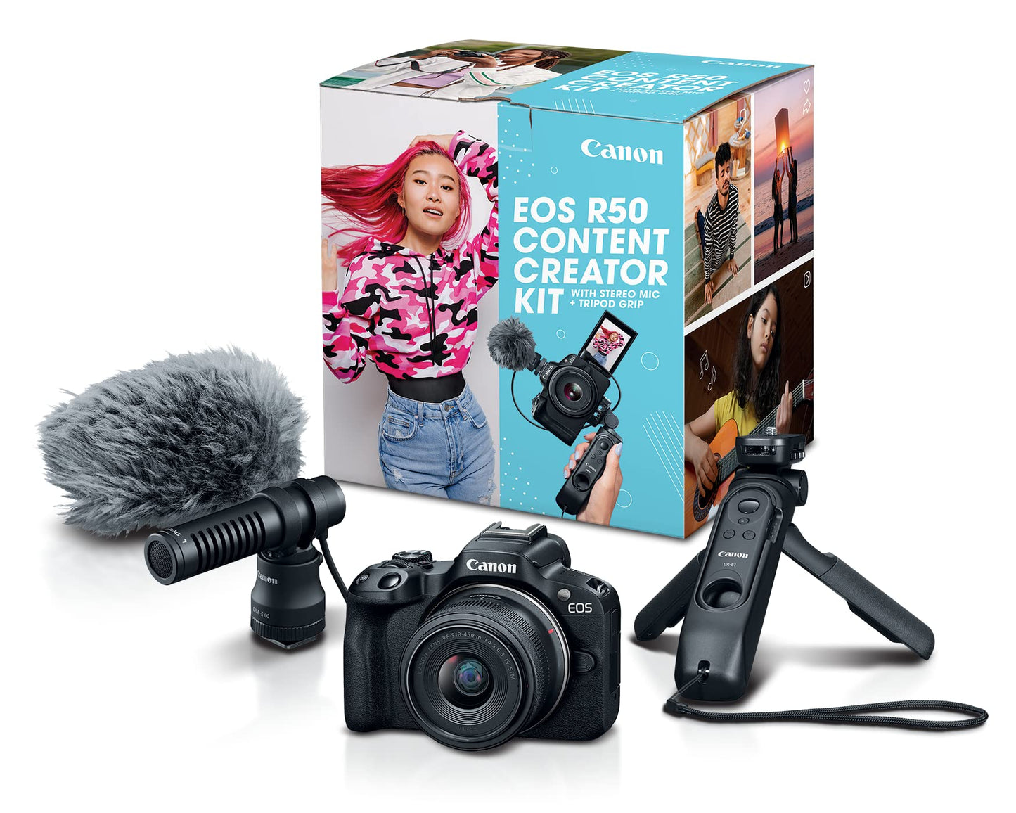 Vlogging Camera with 4K Video, Autofocus & Flip Screen for Content Creation