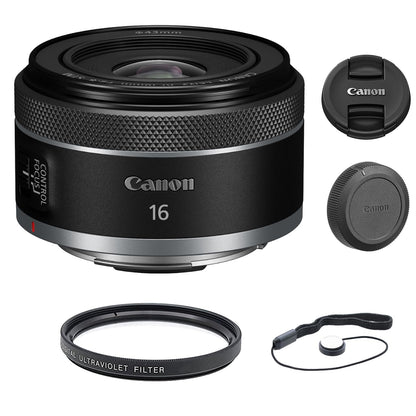 16mm Ultra-Wide Prime Lens for RF Mount Full-Frame Cameras with STM Autofocus