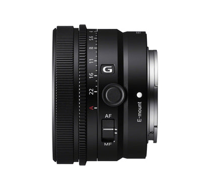 Full-Frame Prime Lens, Ultra-Compact Design with High-Performance G Series Optics