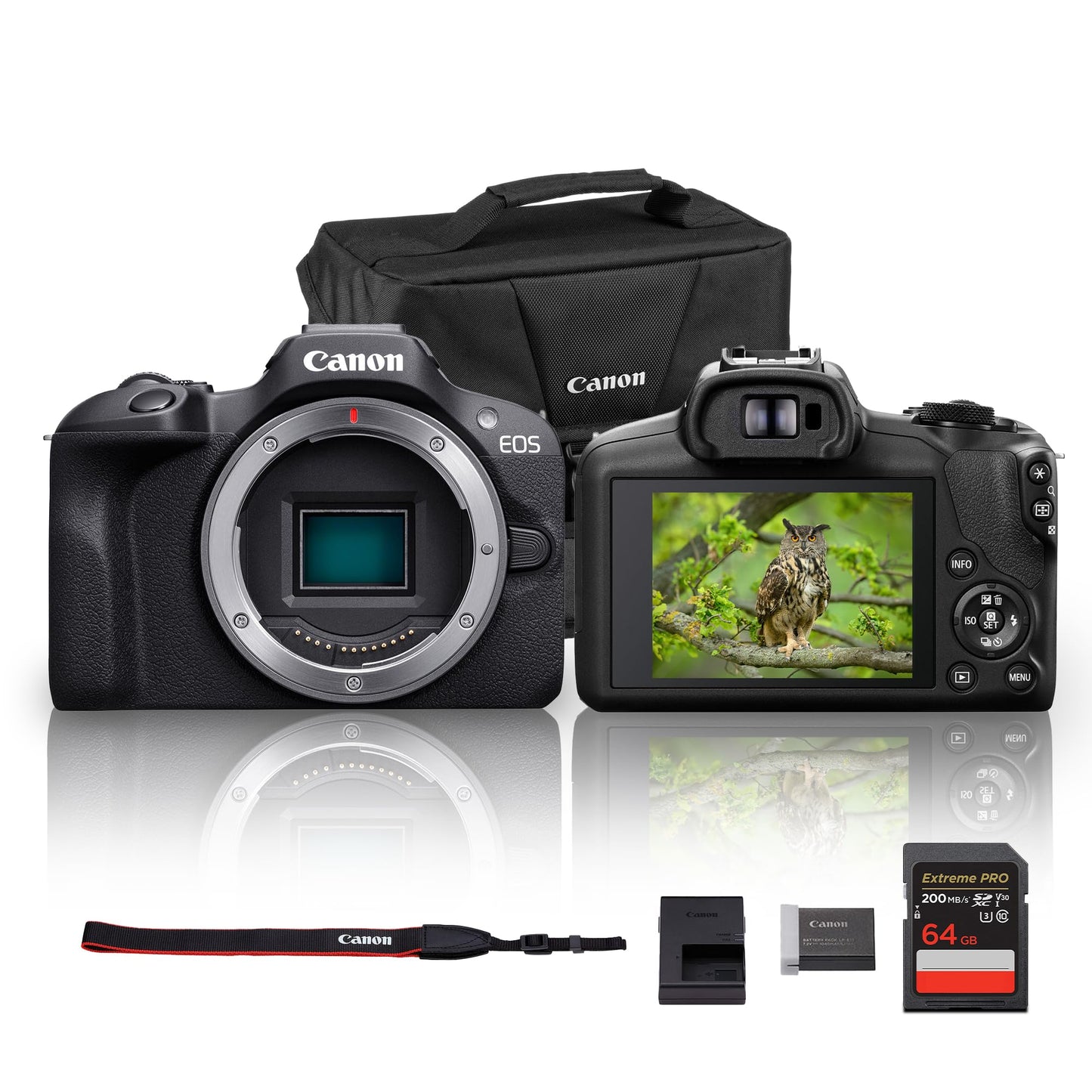 Mirrorless Travel Bundle with Compact Body & Accessories Kit