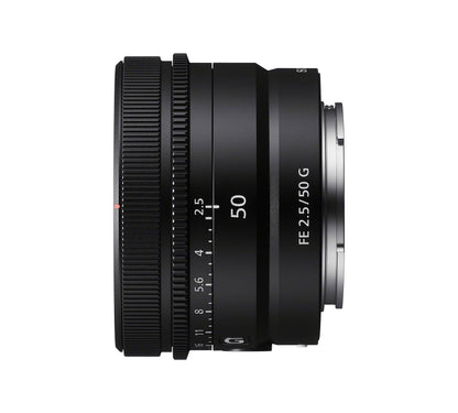 Full-Frame Prime Lens, Ultra-Compact Design with High-Performance G Series Optics