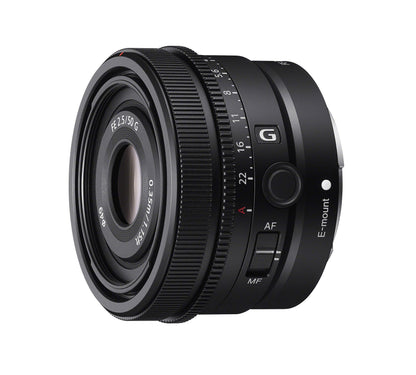 Full-Frame Prime Lens, Ultra-Compact Design with High-Performance G Series Optics
