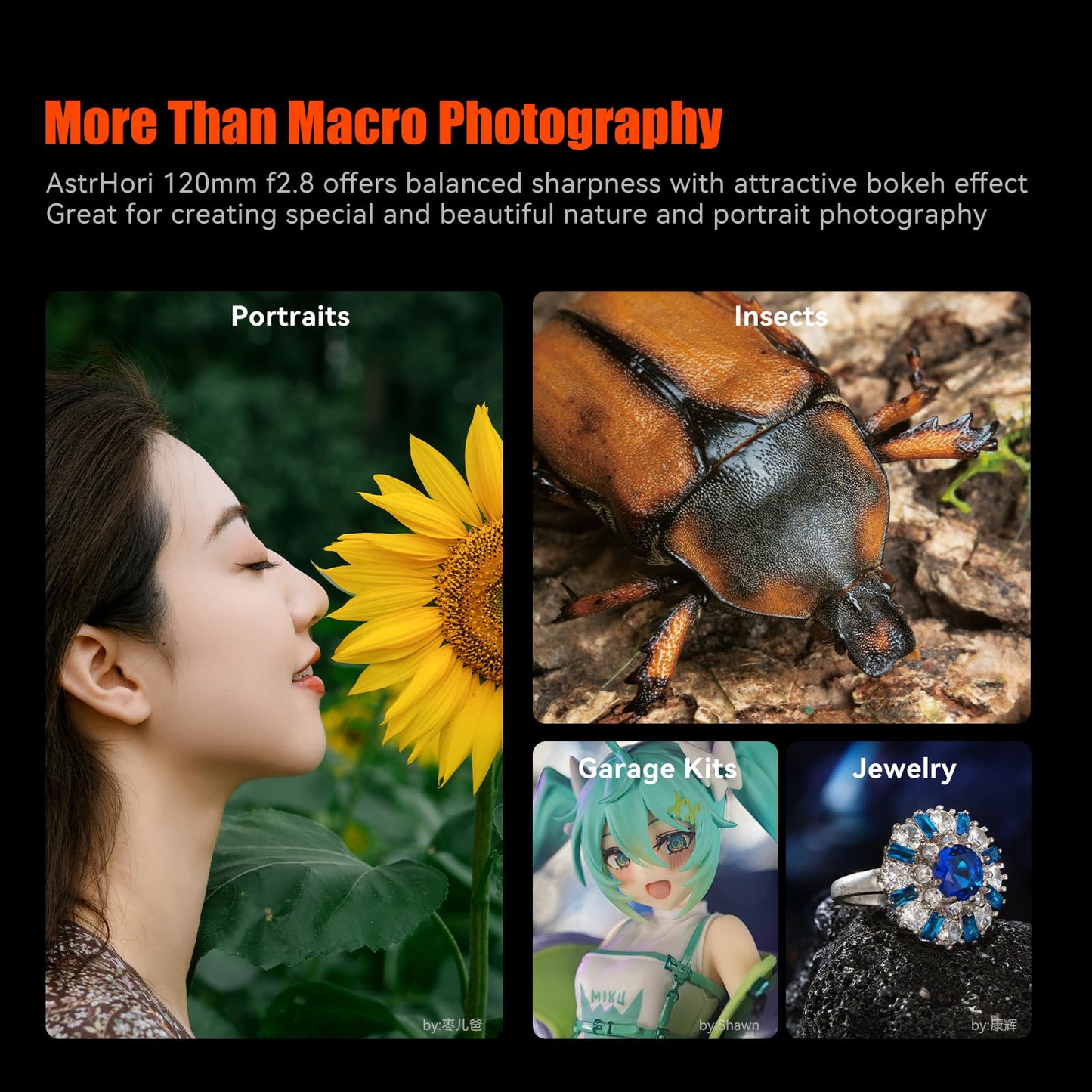 AstrHori 120mm F2.8 2X Macro Lens