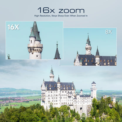 8K Digital Camera with Dual-Lens System & High-Resolution Photography Features